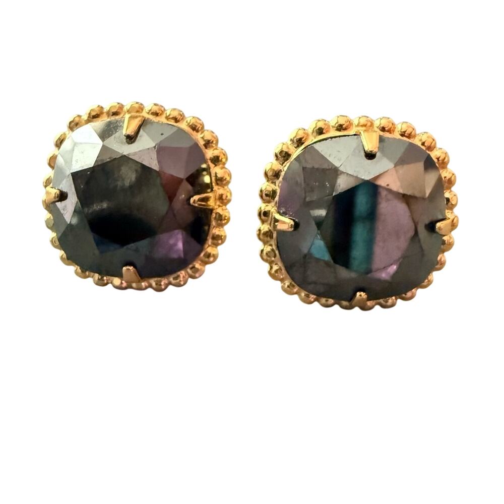 Sorrelli Crystal Gold Tone Stud Earrings